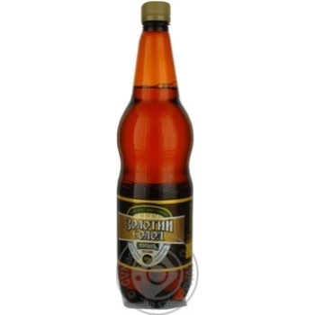 beer rogan golden malt 5% 1000ml plastic bottle Ukraine - buy, prices for - photo 2