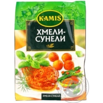 Приправа Каміс Хмелі-сунелі 25г купити, ціни на МегаМаркет - фото 1