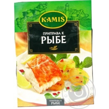 Kamis for fish spices 25g - buy, prices for MegaMarket - photo 1