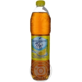Напій San Benedetto Ice Tea Лимон 1.5л х6 купити, ціни на МегаМаркет - фото 1