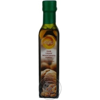 Oil Oliyni tradytsii with walnuts extra virgin 250ml glass bottle - buy, prices for MegaMarket - photo 5
