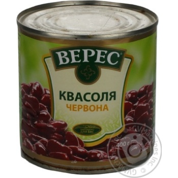 kidney bean veres tender red canned 400g can Ukraine - buy, prices for - photo 1