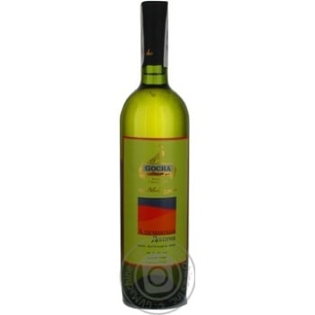 wine tsolikauri gocha 12% 750ml glass bottle Georgia - buy, prices for - photo 1