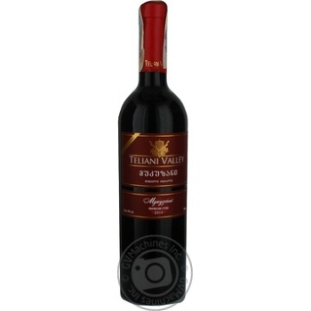 Wine saperavi Telliani velle Mukuzani red strong 13% 2006year 750ml glass bottle Georgia - buy, prices for MegaMarket - photo 5