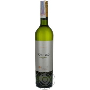 Вино Salentein Portillo Chardonnay біле сухе 0.75л х6 купити, ціни на МегаМаркет - фото 1