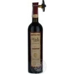 Wine saperavi Kartuli vazi Napareuli red dry 12% 750ml glass bottle Georgia