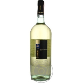 Вино Cesari Essere Chardonnay біле сухе 1.5л х6 купити, ціни на МегаМаркет - фото 1