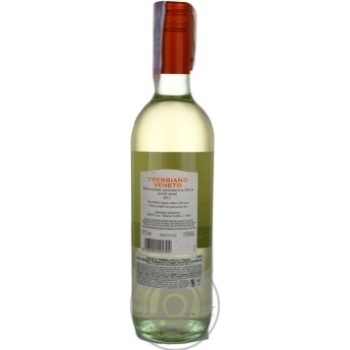 Вино Terre Allegre Trebbiano біле сухе 0.75л х6 купить, цены на МегаМаркет - фото 2