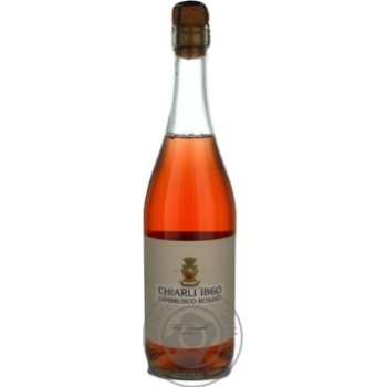 Вино ігристе Chiarli Lambrusco Rosato рожеве солодке 0.75л х6 купити, ціни на МегаМаркет - фото 1