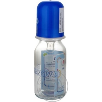 Baby-Nova Glass Feeding Bottle 125ml - buy, prices for Vostorg - photo 2