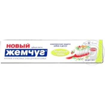 Toothpaste Novyi zhemchug - buy, prices for MegaMarket - photo 1