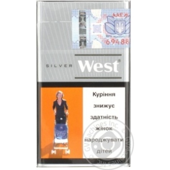 Cigarettes West Silver 25g Ukraine - buy, prices for NOVUS - photo 3