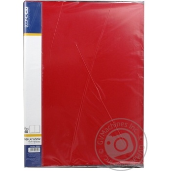 Economix Plastic Folder with 40 Files E30604 - buy, prices for ULTRAMARKET - photo 1