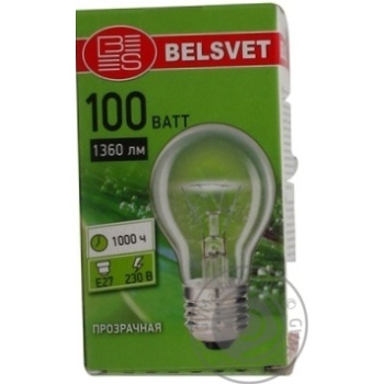 bulb belsvet e27 100w Belarus - buy, prices for - photo 4