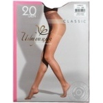 Tights Intuitsia black polyamide for women 20den 5size