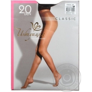 Колготи Інтуїція Classic Роза 20 Den купити, ціни на МегаМаркет - фото 1