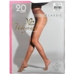 Tights Intuitsia grey polyamide for women 20den 4size