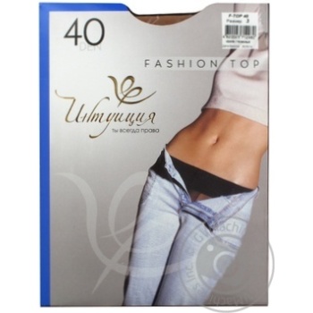 Tights Intuitsia corporal deniers for women 40den 3size - buy, prices for MegaMarket - photo 1
