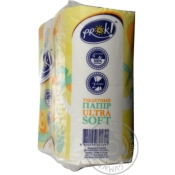 toilet paper prok peach 4pcs Czech Republic - buy, prices for - photo 3