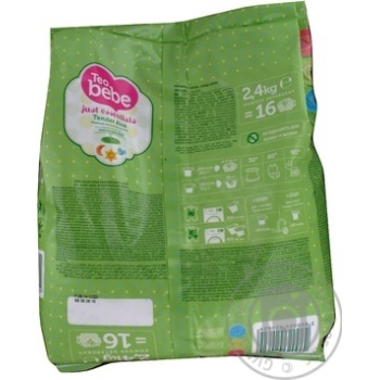 Стиральный порошок Teo bebe Алоэ автомат 2400г купить, цены на МегаМаркет - фото 2