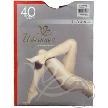 Intuicia T-Band 40Den Women's Tights s.2 Antrazite - buy, prices for NOVUS - photo 1