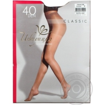 Intuitsiya Women's Tights Classic 40 den 2 cappuccino - buy, prices for Tavria V - photo 1