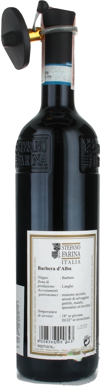 

Вино Stefano Farina Barbera d'Alba красное сухое 14% 0,75л