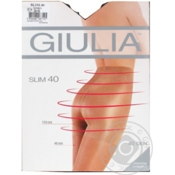 Tights Giulia nero polyamide for women 40den - buy, prices for MegaMarket - photo 3