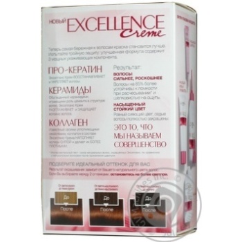 Крем-фарба для волосся Loreal Excellence тон 5.32 - купити, ціни на - фото 5