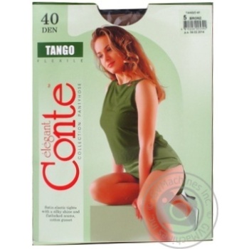 Колготи жіночі Conte Tango 40ден р.5 Bronz - купити, ціни на Восторг - фото 3