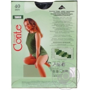 Tights Conte polyamide for women 40den 4size - buy, prices for MegaMarket - photo 2