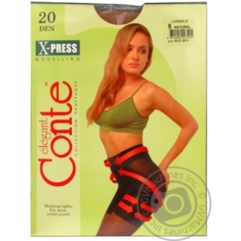 Колготы женские Conte X-Press 20ден р.5 Natural - купить, цены на ULTRAMARKET - фото 3