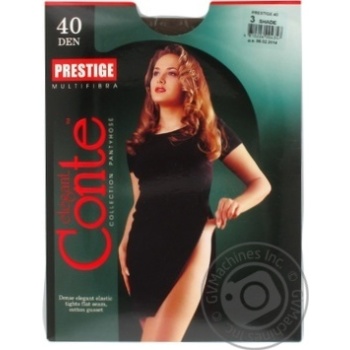 Tights Conte shade polyamide 40den 3size Belarus - buy, prices for MegaMarket - photo 2