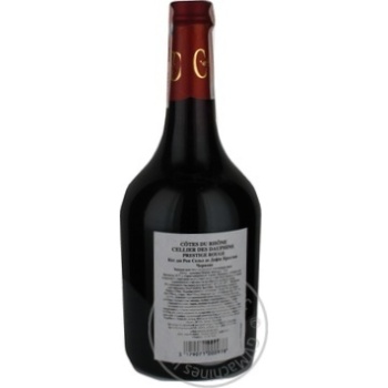 Вино червоне сухе Cellier des Dauphins AOC Cotes du Rhone Prestige 13,5% 0,75л - купить, цены на - фото 2