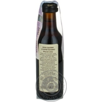 Liviko Vana Tallin Liquor 0,05l - buy, prices for MegaMarket - photo 2