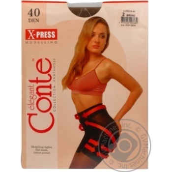 Колготи жіночі X-PRESS 40 р.2 Bronz х8 купить, цены на МегаМаркет - фото 1