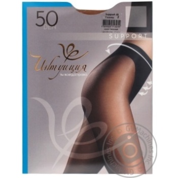 Tights Intuitsia corporal for women 50den 2size - buy, prices for MegaMarket - photo 1