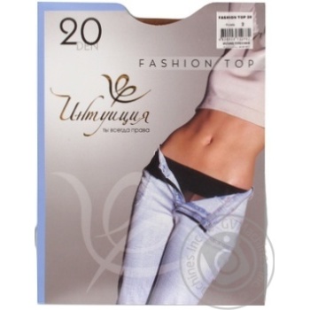 Колготи Інтуїція Feshion Top Фіалка 20den купить, цены на МегаМаркет - фото 1