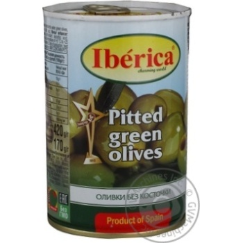 olive Iberica green canned 420g can - buy, prices for MegaMarket - photo 4