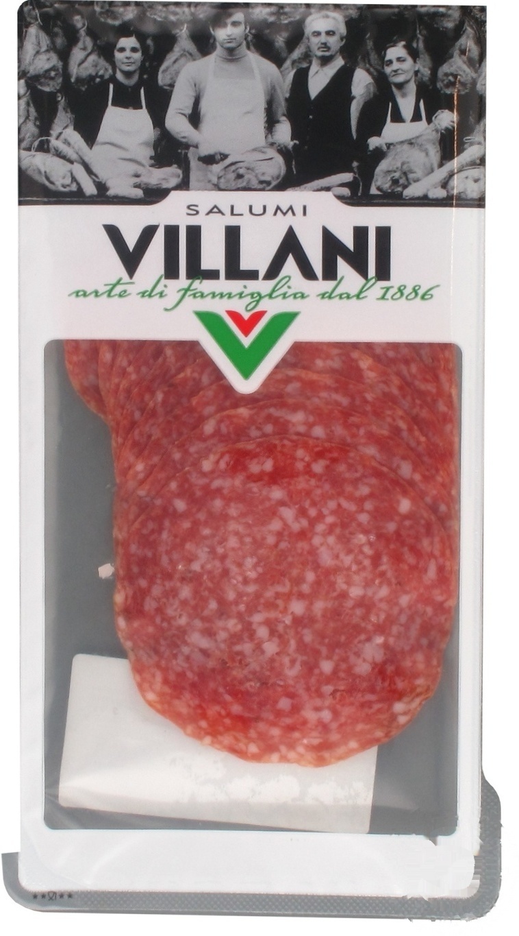 

Колбаса Villani Salame Milano сыровяленая высший сорт нарезка 70г