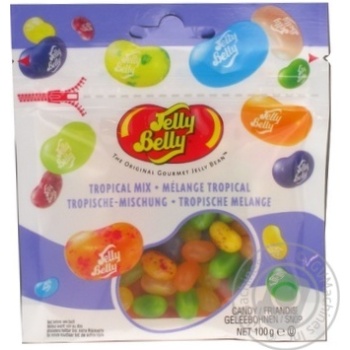 Цукерки Jelly Belly Тропічний мікс 100г купити, ціни на МегаМаркет - фото 1