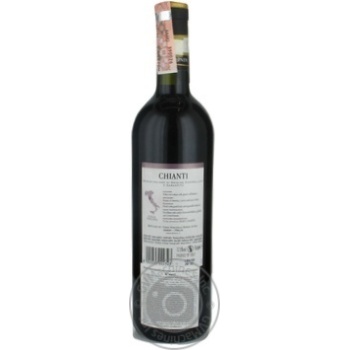Wine Terra paladiane red dry 12% 750ml glass bottle Chianti Italy - buy, prices for MegaMarket - photo 2