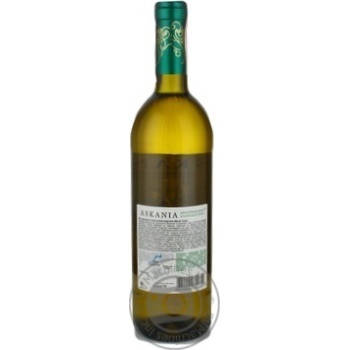 Wine muscat Askania white semisweet 12% 750ml glass bottle Ukraine - buy, prices for MegaMarket - photo 2