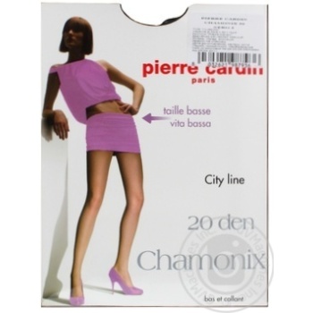 Колготи жіночі Pierre Cardin  Chamonix 20 Nero 3 купити, ціни на МегаМаркет - фото 1