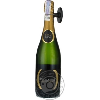Вино ігристе Ondarre Cava Brut Nature біле сухе 0,75л купити, ціни на МегаМаркет - фото 1