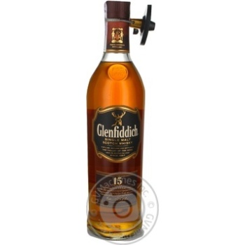 Виски Glenfiddich 15 y.o. в тубусе 0,7л купить, цены на МегаМаркет - фото 3