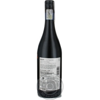 Вино MAN Pinotage Bosstok червоне сухе 0.75л х12 купить, цены на МегаМаркет - фото 2