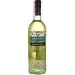 Wine white dry 13% 750ml glass bottle