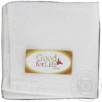 Рушник махровий Good for Life White 50*70