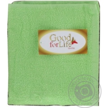 Рушник махровий Good for Life Paradise green 50*70